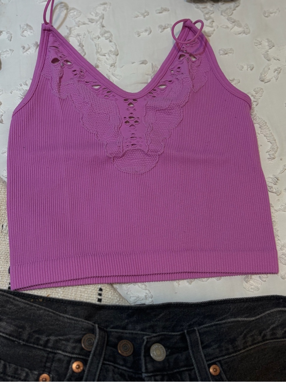 Fuchsia Aura Tank Top